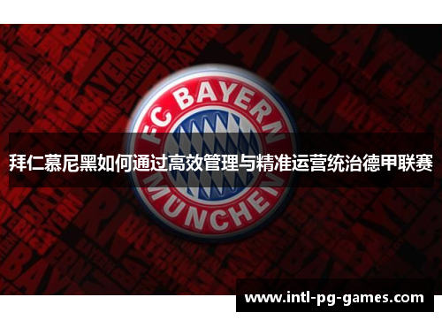 拜仁慕尼黑如何通过高效管理与精准运营统治德甲联赛 拜仁慕尼黑如何通过高效管理与精准运营统治德甲联赛