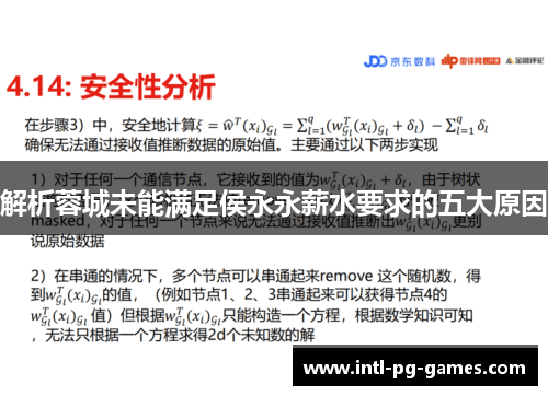 解析蓉城未能满足侯永永薪水要求的五大原因